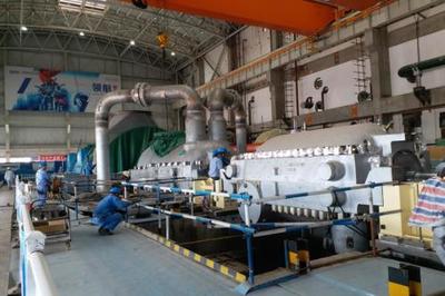 技術(shù)創(chuàng)新與市場(chǎng)拓展并進(jìn) 準(zhǔn)東北二電廠3號(hào)汽輪機(jī)順利扣缸與新型汽輪機(jī)的研發(fā)銷(xiāo)售